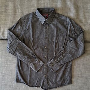 Untuckit Men's Gray Button-Up Shirt